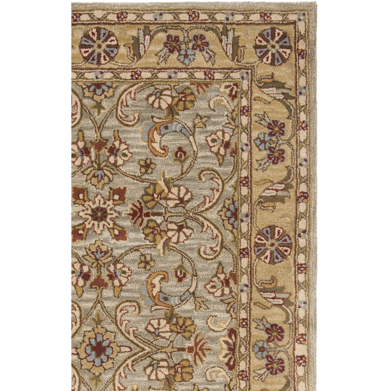 Tapis oriental en laine touffeté à la main Tosca, Rectangle 8 pi 3 po x 11 pi