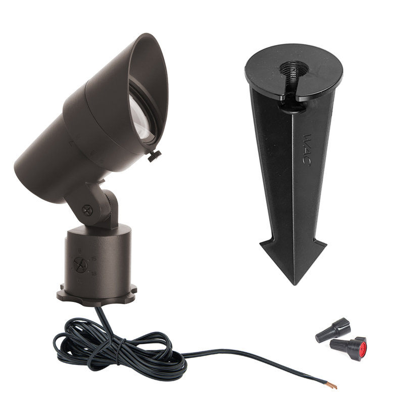 LED Spotlight, 2700K, Bronze on Aluminum