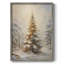 «Christmas Holiday Art», reproduction encadrée en bois massif-1204252144