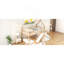 Lit simple mezzanine ou superposé avec glissade et escalier-1891229214