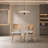 Upholstered Solid Wood Dining Chair-1295309492