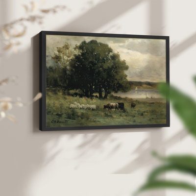 Paysages rétro-dxliv-impression encadrée
