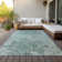 Lacari Washable Floral Indoor / Outdoor Rug