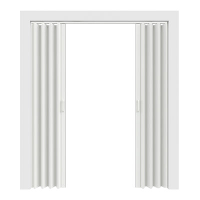 Panelled PVC/Vinyl Accordion Door