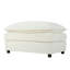 Modulaires spacieux en chenille, design moderne avec repose-pieds pour le salon