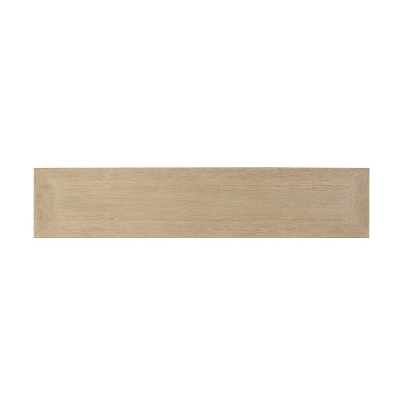 Thomas Console Table-Dark Anthracite Oak Veneer, Bleached Oak
