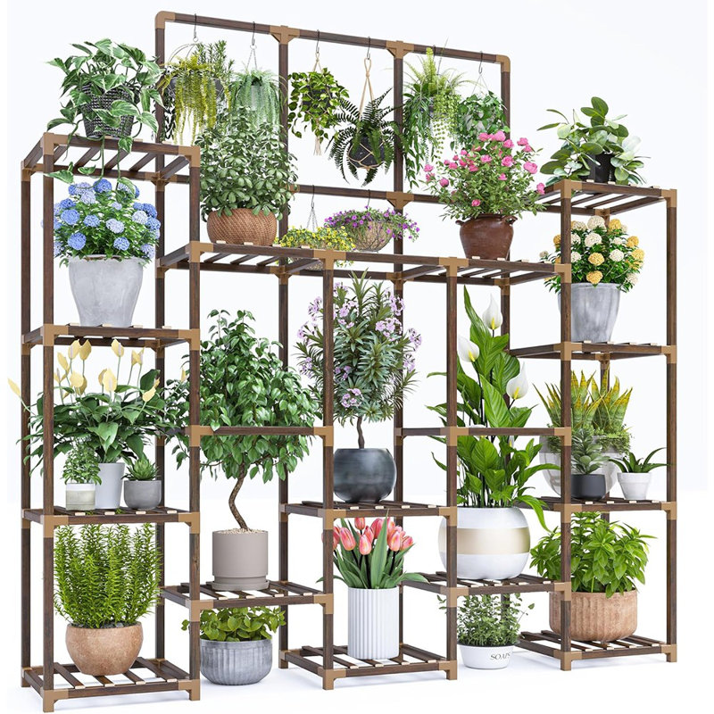 Support à plante d'intérieur haut