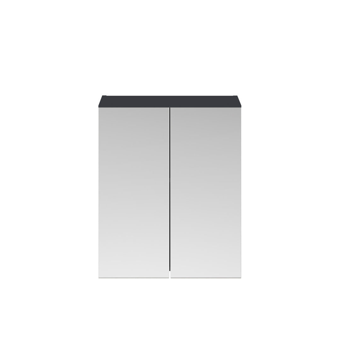 Parade 60 mm W 71.5 mm H Surface Framed Mirrored Bathroom Cabinets 1 Shelves with Mirror