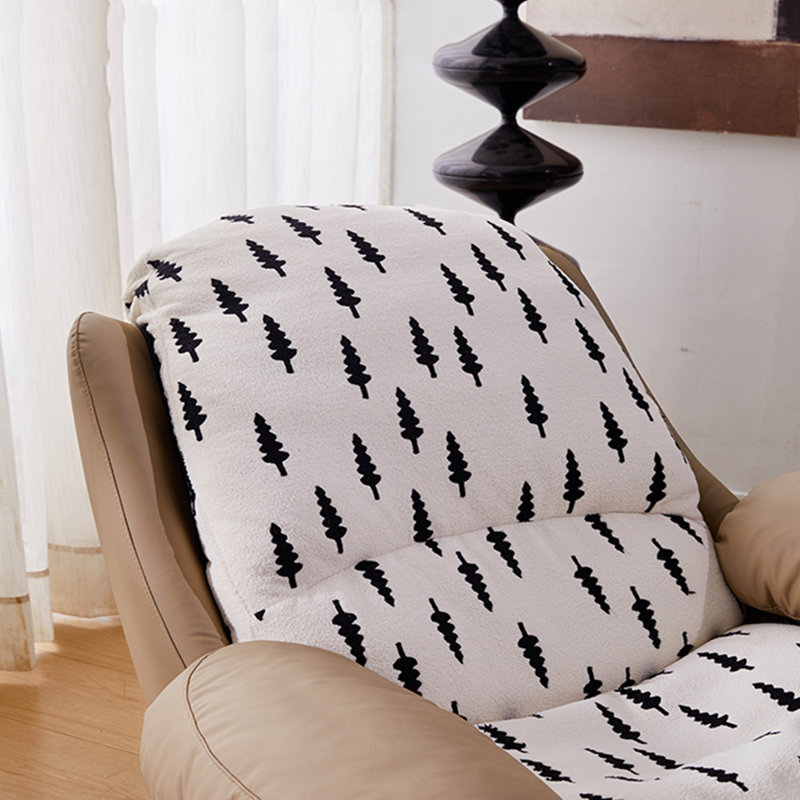 Chaise berçante ergonomique décontractée pour salon