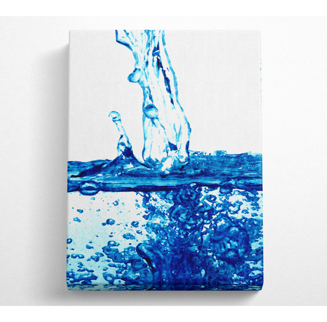 Blue Water Fizz - Kunstdrucke auf Leinwand