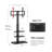 Fitueyes Single Screen Floor Stand Mount