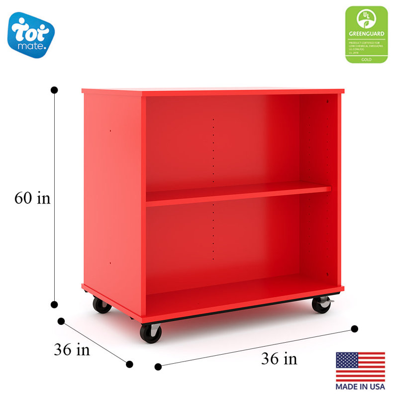 Mobile ouvert double face 36H, Rouge