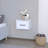 Floating Nightstand, Bedroom, White