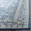 Tapis bleu marine / gris clair Llana-44650748