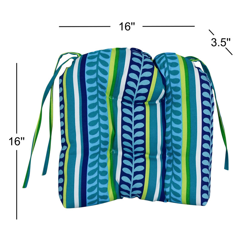 Outdoor 3.5'' Adirondack Chair Seat Cushion
