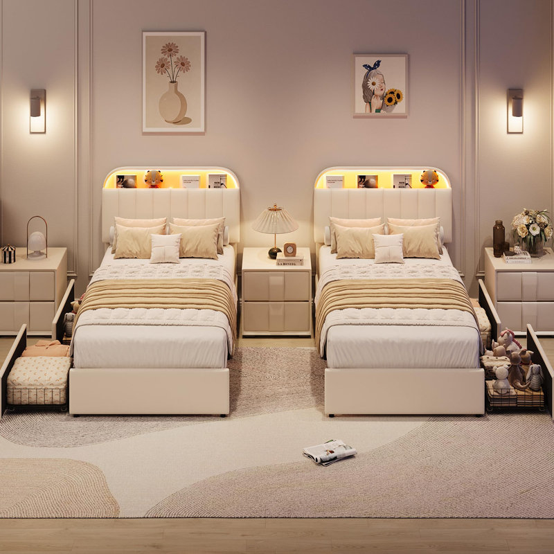 Cadre de lit double XL, cadre de lit plateforme recouvert de velours