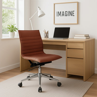 Fauteuil de bureau moderne et ergonomique Crowther