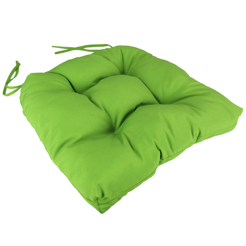 Outdoor 3'' Seat Cushion, Green