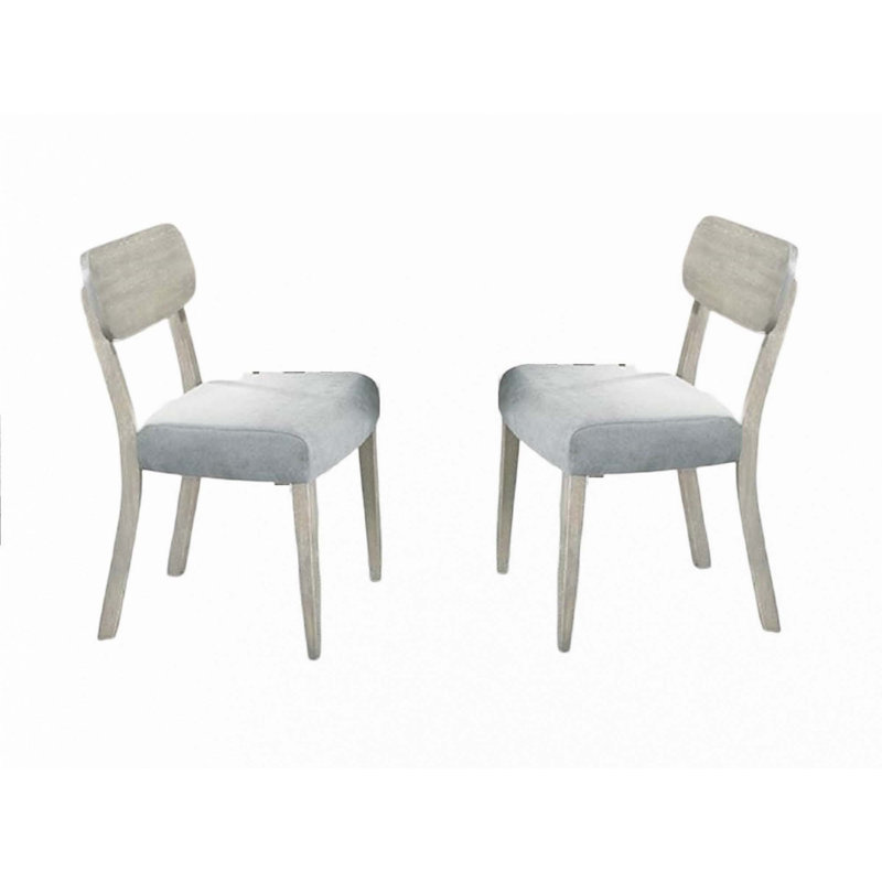 Dining Chairs Solid Rubber Wood Dining Room