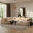 Itala Velvet U-Shaped Sectional Reversible-94482569
