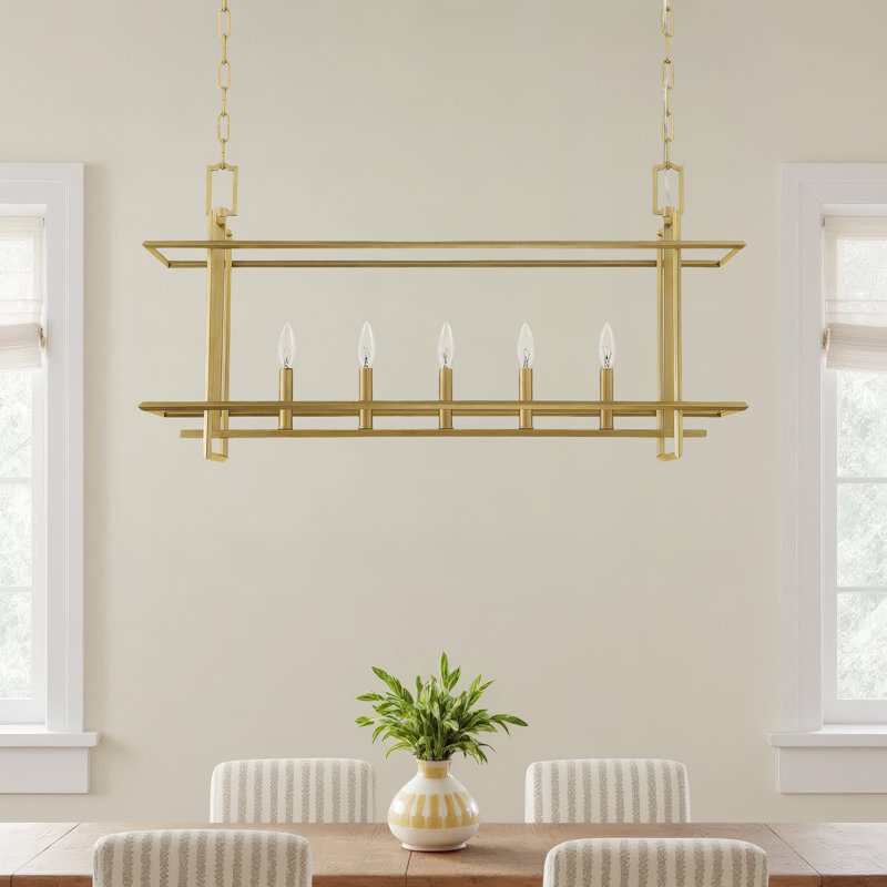 Aldis Iron 5-Light Chandelier