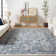 Amelie Blue/White Area Rug