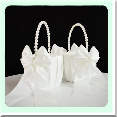Wedding Decoration Baskets for Flower Girls and Events