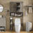 Laxmy Freestanding Over-the-Toilet Cabinet with Adjustable Shelves-238230761