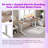 59" Height Adjustable Electric Standing Desk With Memory Presets & Cable Management-1652085716