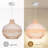 Berklin 1 - Light Natural Dome Pendant-2032378518