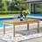 Patio Light Brown Wood Table
