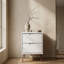 Table de chevet blanche-2071318900