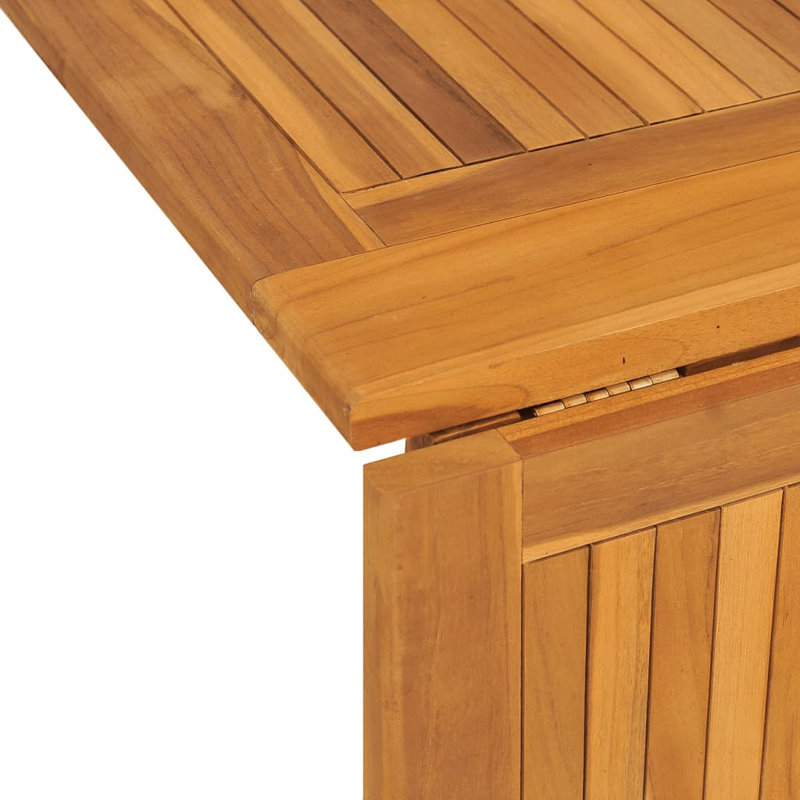 Haytug Oval Teak Folding Outdoor Dining Table , cm W cm D, 75 x 90 x 150 cm