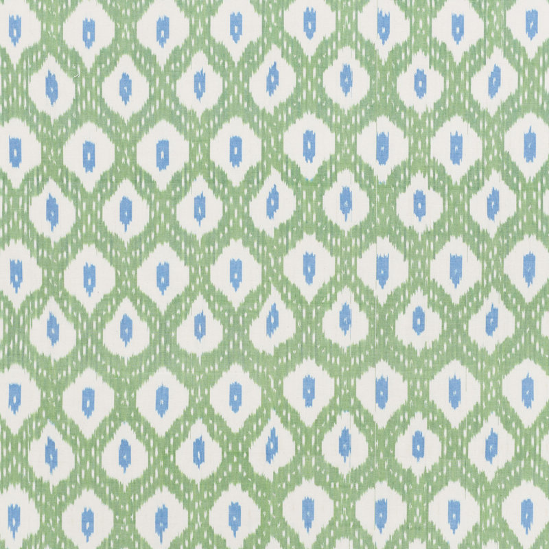 Tissu Indio Ikat, Vert