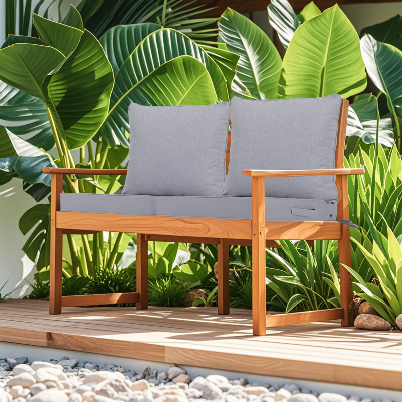 24X24 Inch Outdoor Deep Seat Cushion Set - Waterproof & Fade - Resistant Patio Furniture Cushions, Featuring Removable Covers, Adjustable Straps & Handles