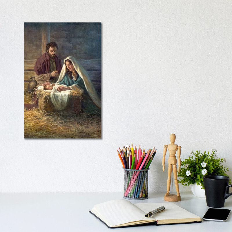 Nativité - Giclée sur toile tendue avec châssis