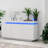 Sideboard With 16-Colour LED Lights  With 2 Doors & 3 Drawers High Gloss Sideboard
