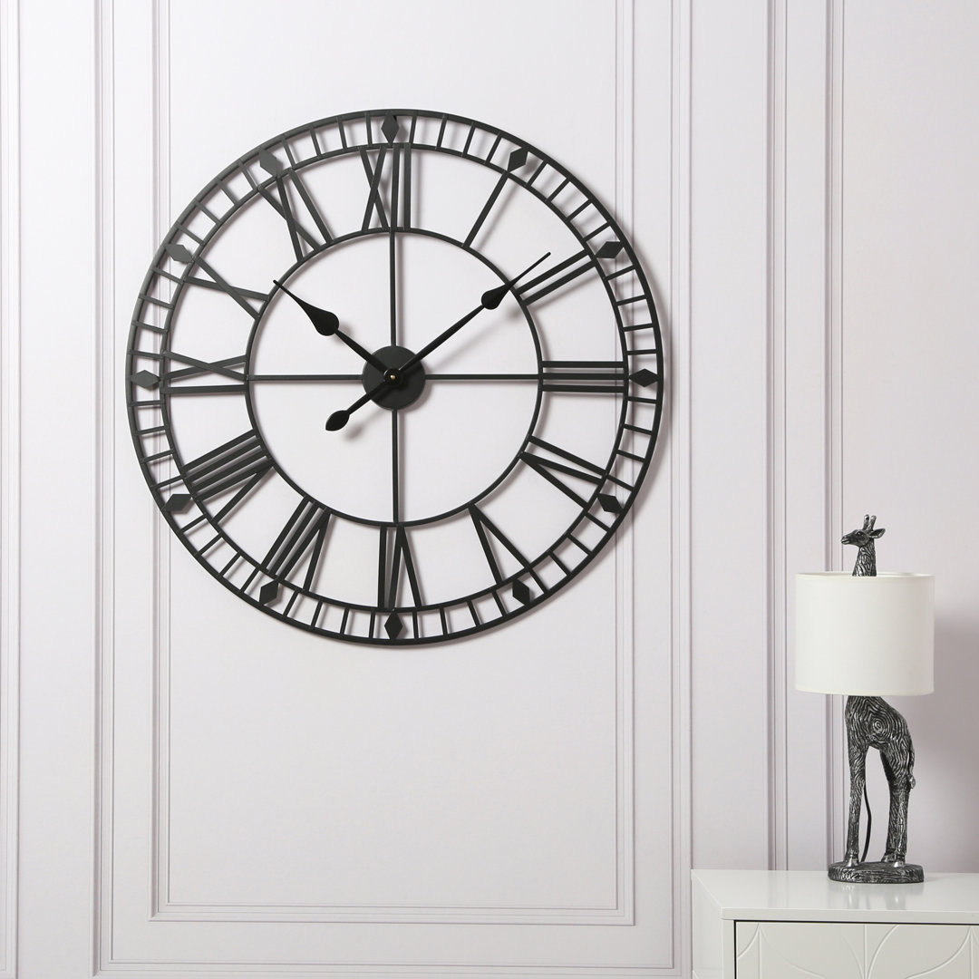 Evey - Skeleton Wall Clock with Roman Numerals