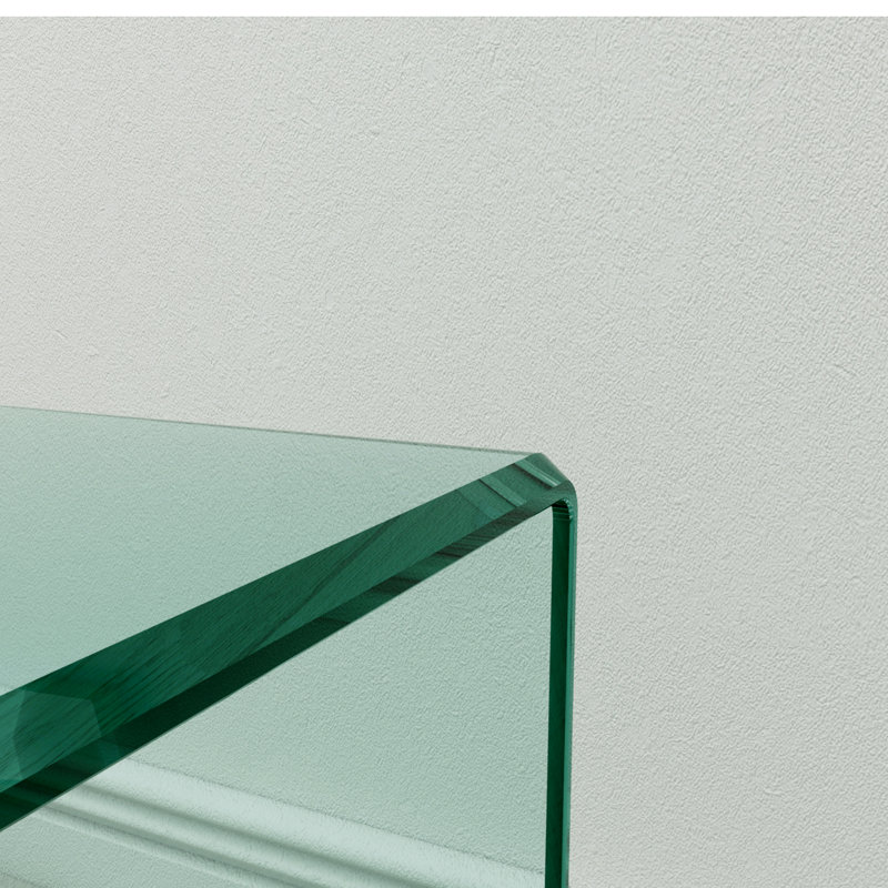 Table basse en verre trempé