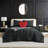 Betsey Johnson Leopard Forever Reversible Grey Comforter Bonus Set-127112929-127112928