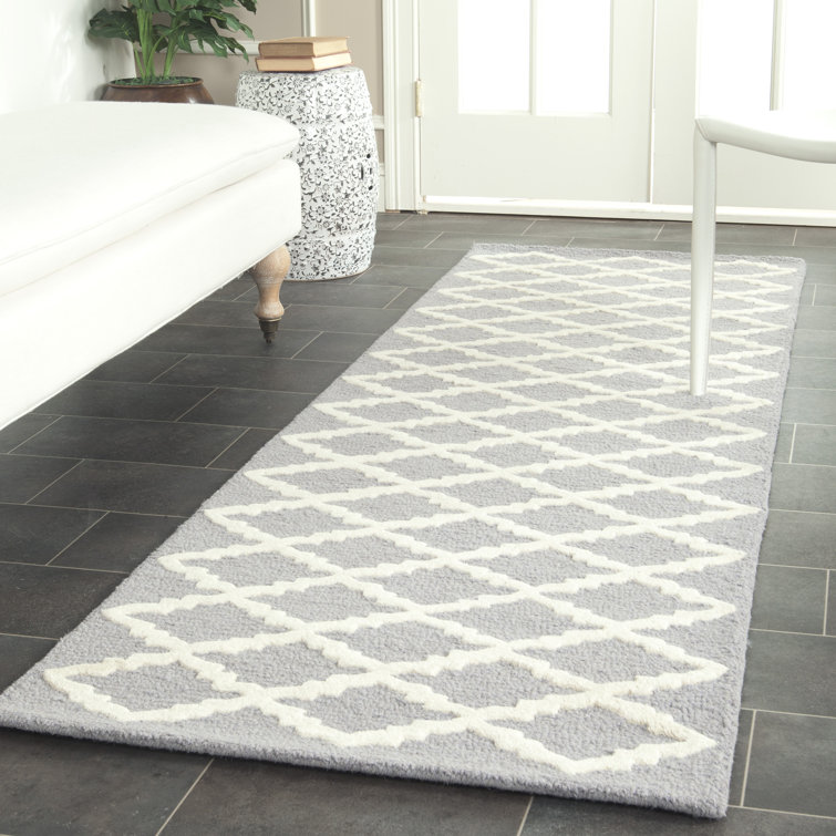 Cannen Hand Tufted Wool Geometric Rug