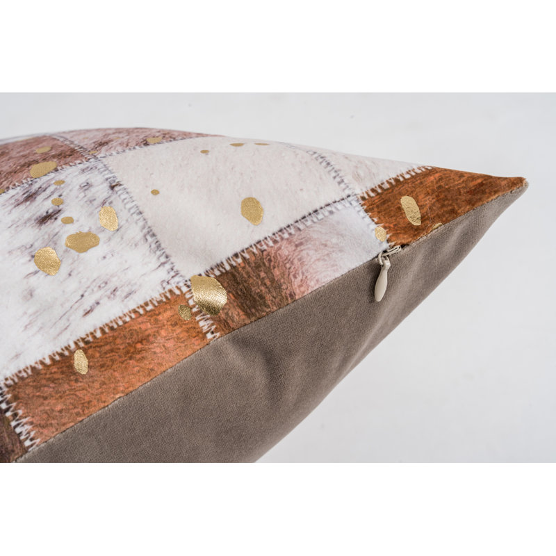 Housse et insert de coussin carré de luxe