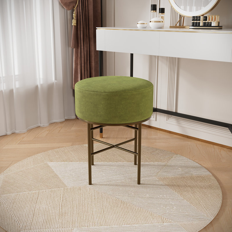 Tabouret d'appoint Lillynn, Vert