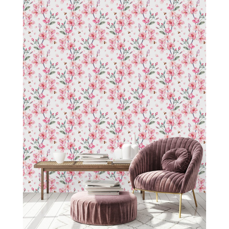 Carreau de papier peint l 25 po, L 2,09 pi x L 10,42 pi