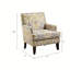 Fauteuil club à rail