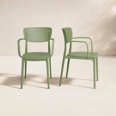 Farrah Stackable Patio Armchair