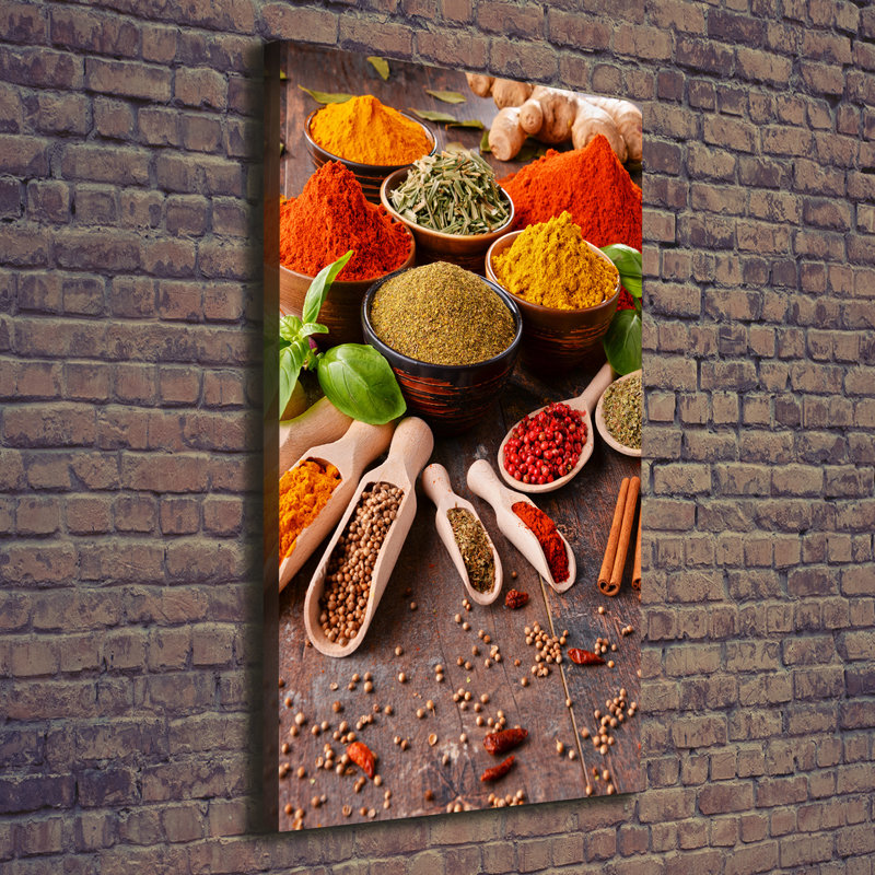 Spices - Wrapped Canvas Print