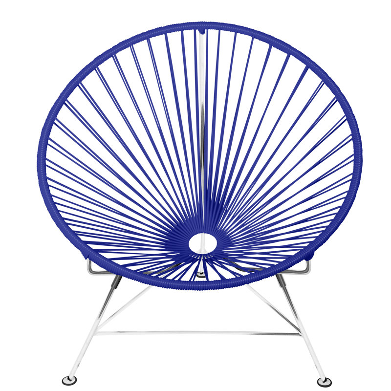 Méridienne Innit, Bleu marine / chrome