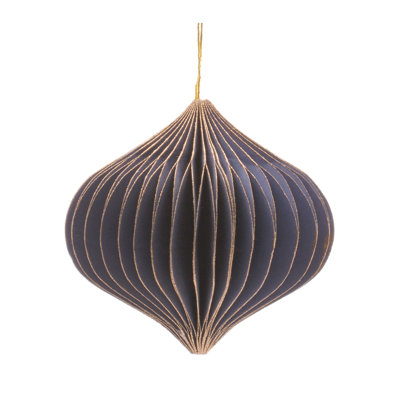Round Paper Ornament Set of 12