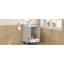 Meuble-lavabo 24 po avec lavabo combiné, meuble-lavabo moderne avec trou de robinet simple, panneaux de porte texturés et tiroir, pieds en pin, grand espace de rangement et charnières à fermeture en douceur-1977247831